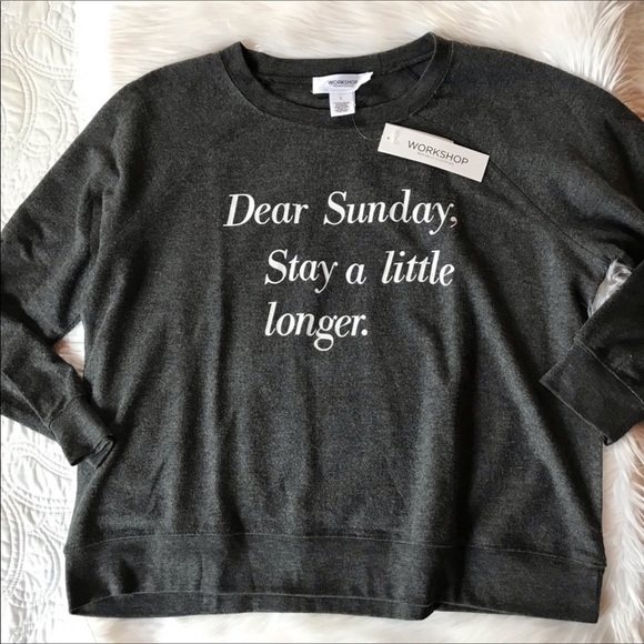 Ultra Soft Dear Sunday Sweatshirt - Picture 3 of 3